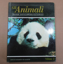GLI ANIMALI, GRANDE ENCICLOPEDIA ILLUSTRATA vol. 2 ed. De Agostini 1989