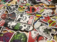 200 Skateboard Stickers bomb
