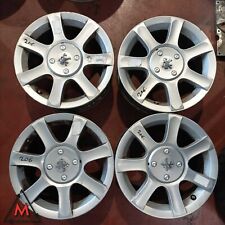SET 4 CERCHI IN LEGA 6Jx15 4x108 ET27 per PEUGEOT 1007 2005-2010 usati (100598)
