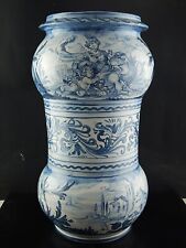 PORTA OMBRELLI BASTONI CERAMICA TORNIO DECORATO MANO ALBISOLA GIUSEPPE MAZZOTTI