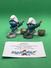 PUFFI SMURFS PUFFO MOZZO CON MOCIO CHIARO E SCURO SMURF MOP E BUCKET 20193
