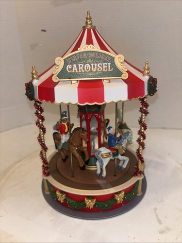 Lemax christmas cheer carousel - cheer,