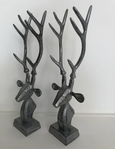 Set statue testa cervo - set, 2
