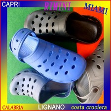 CIABATTE UOMO MARE UNISEX MARE PISCINA TIPO CROCS SANDALI