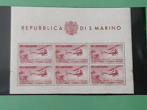 San marino 1951 foglietto - 1951,