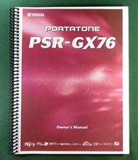 Yamaha PSR-GX76 Instruction