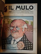 Il mulo, settimanale 1908 rilegati, 1 mar-8mar-10mag-24mag-31 mag-14 giu - K12