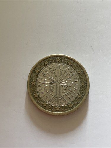 Moneta euro rara francese - 1,