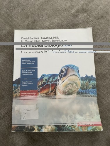 Zanichelli nuova biologia - zanichelli, la