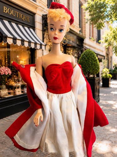 Vintage barbie bambola coda - vintage,