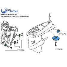 Kit Yamaha 4T-40-60 Hp Alluminio, Per Barca