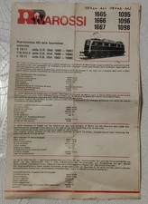 Istruzioni originali RIVAROSSI locomotive DB E 19-11 scala HO