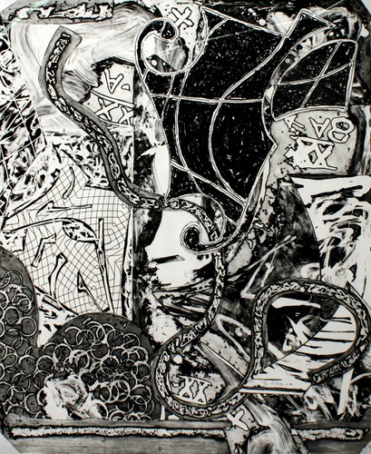 Frank stella swan - -, "swan