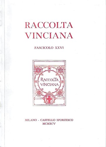 Raccolta vinciana fascicolo - vinciana.,
