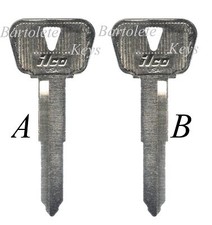Replacement Key Blank Fits