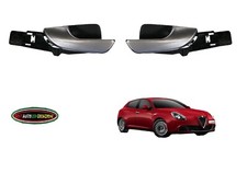 2x Maniglie interne anteriori destra + sinistra Alfa Romeo Giulietta SATINATE