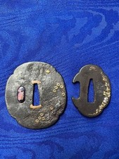 Antico Tsuba Giapponese in