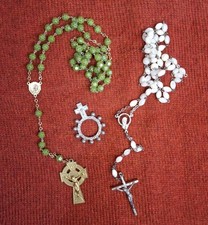 Vintage X3 Italy INRI Rosary