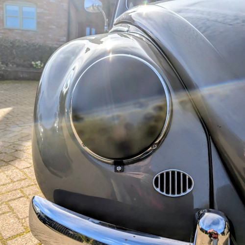 Maggiolino nero fuori - vw,