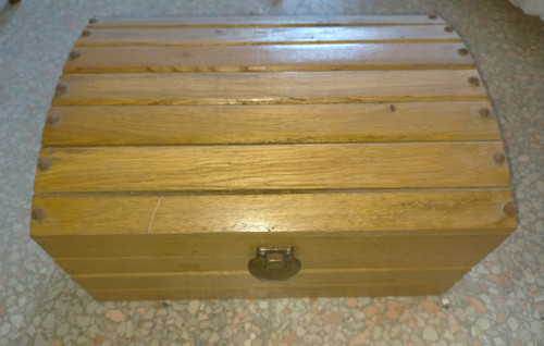 Forziere bauletto legno - forziere, in