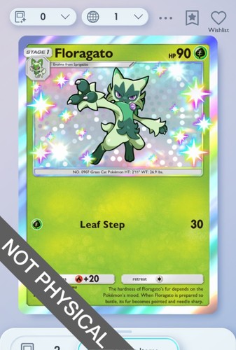 Pokemon tcg pocket floragato - pokemon,