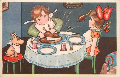 Cartolina umorismo bambini