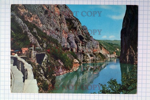 Cartolina passo del furlo - passo,