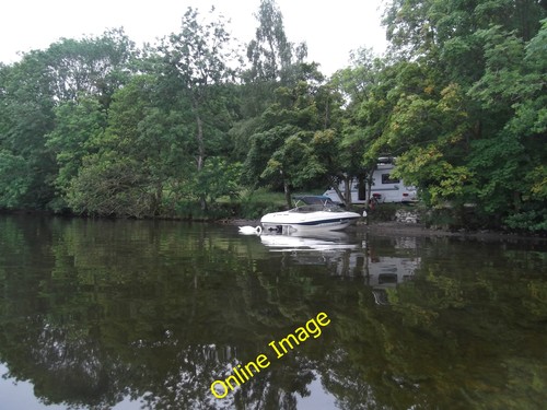 Photo 12x8 swan - 12x8, speedboat