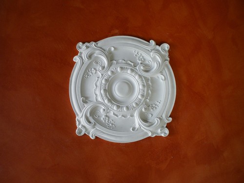 Rosoni gesso bianco - gesso,