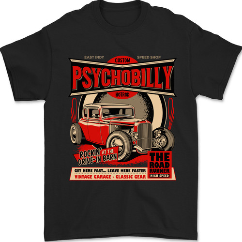 Shirt uomo hot rod - t-shirt,