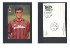 Milan cartolina 1991 92 - ac,