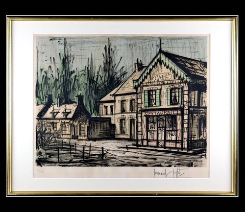 Bernard buffet churchyard - bernard,