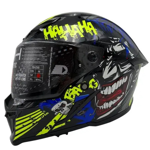 Casco integrale doppia visiera - casco,