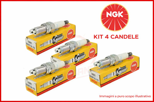 Kit candele ngk fiat panda - candele,