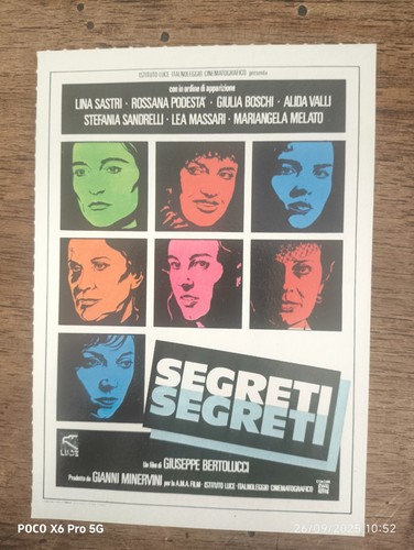 Mini locandina ciak segreti - locandina, "segreti
