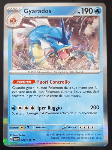 Gyarados 130 165 - gyarados, holo