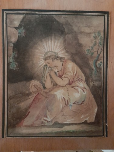 Acquerello antico maria - acquerello,