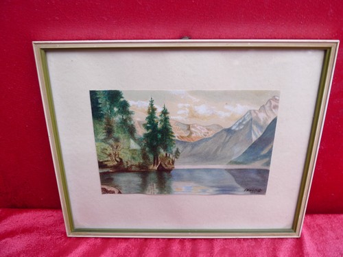 Bellissimo vecchio quadro a - quadro,