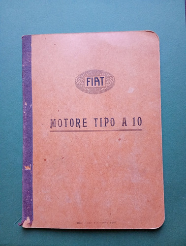 Brochure fiat motore tipo 10 - tipo,