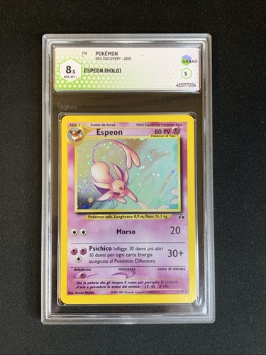 Pokemon tcg graad espeon - pokemon, 8.5