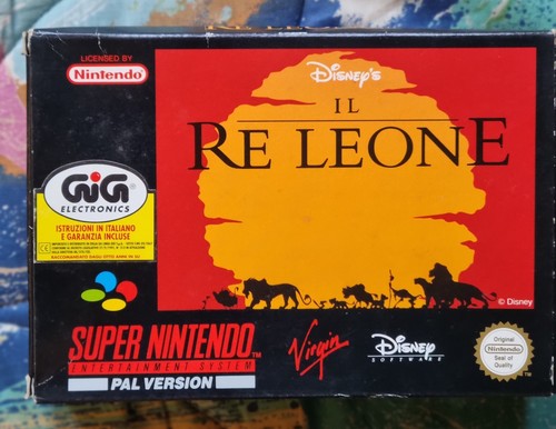 Leone disney snes cib - re,