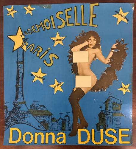 Poster vintage donna - poster,