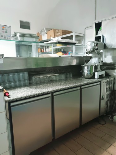 Bancone pizzeria - bancone,