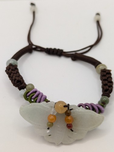 Bracciale giada intagliata - bracciale,