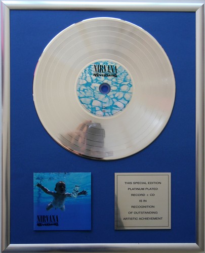 Nirvana nevermind cover - nirvana, cd