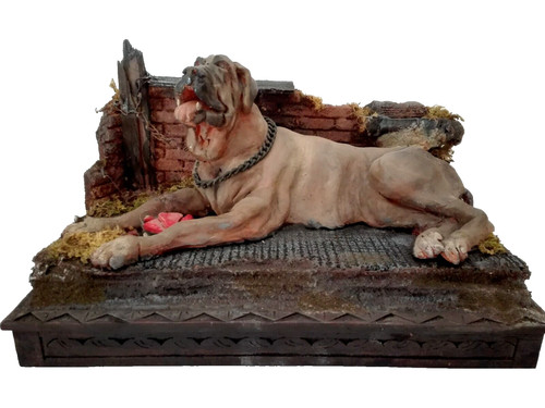 Scultura terracotta figura - , in