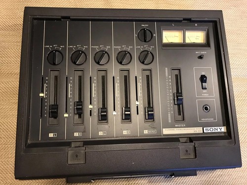 Sony 510 mixer microfono - mx-510, /