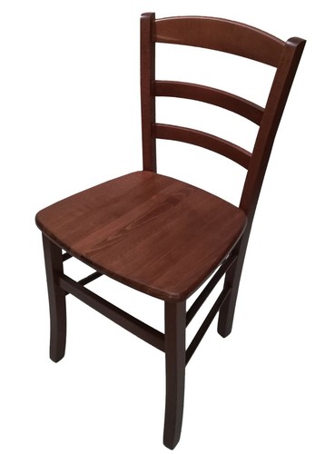 Sedia legno noce casa pizzeria