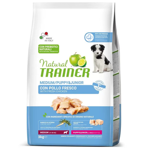 Cane puppy junior medium 3kg - puppy&junior,