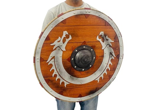 Scudo vichingo rotondo - , in